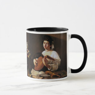The Lute Player, Caravaggio Mug