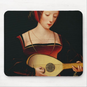 The Lute Player Mouse Pad
