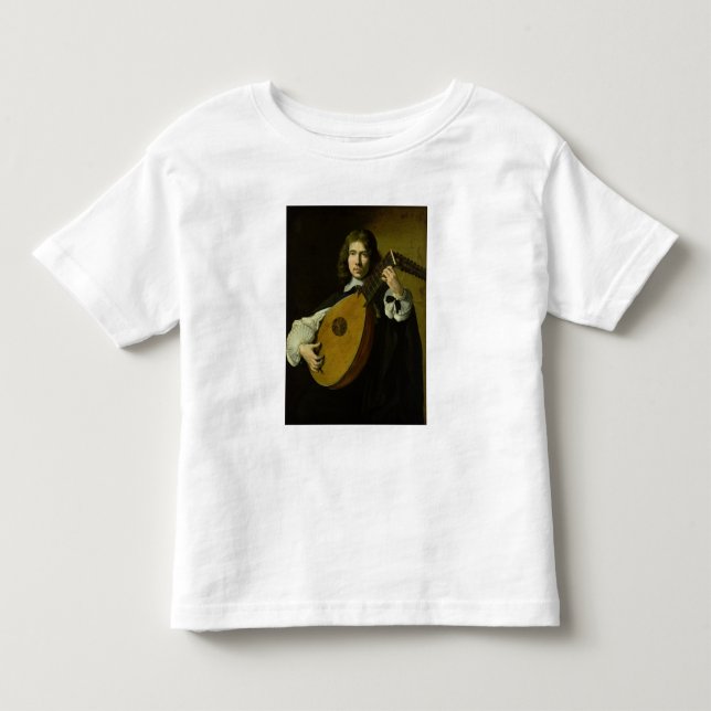 The Lute-Player Toddler T-Shirt (Front)
