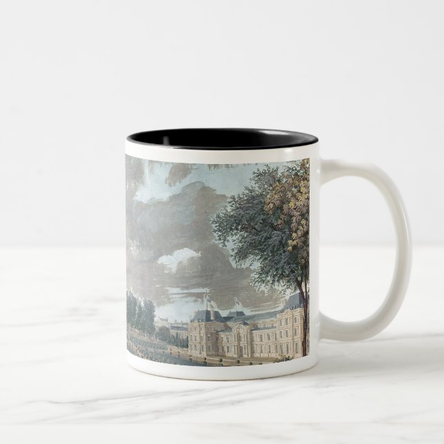 The Luxembourg Gardens Two-Tone Coffee Mug (Right)