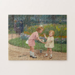 The Luxembourg Gardens   Victor Gabriel Gilbert Jigsaw Puzzle