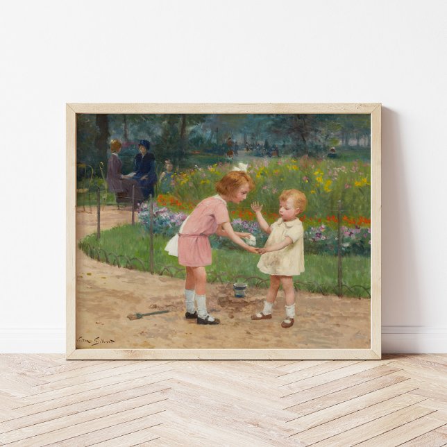 The Luxembourg Gardens | Victor Gabriel Gilbert Poster (Creator Uploaded)