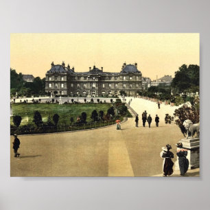 The Luxembourg Palace, Paris, France classic Photo Poster