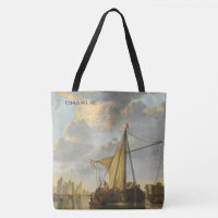 "The Maas" art custom monogram bags