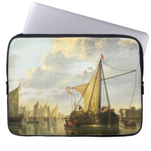 The Maas at Dordrecht Aelbert Cuyp Laptop Sleeve