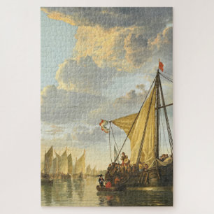 The Maas at Dordrecht Jigsaw Puzzle
