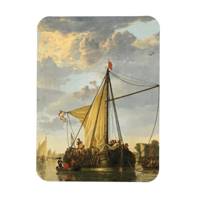 The Maas at Dordrecht Magnet (Vertical)