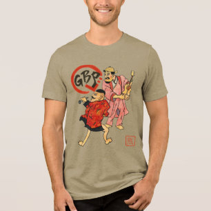 The Maccaronin Scroll Tri-Blend Shirt