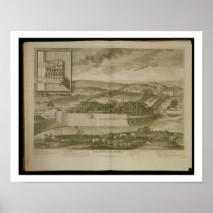 The Machine at Marly, from 'Les Plans, Profils et Poster