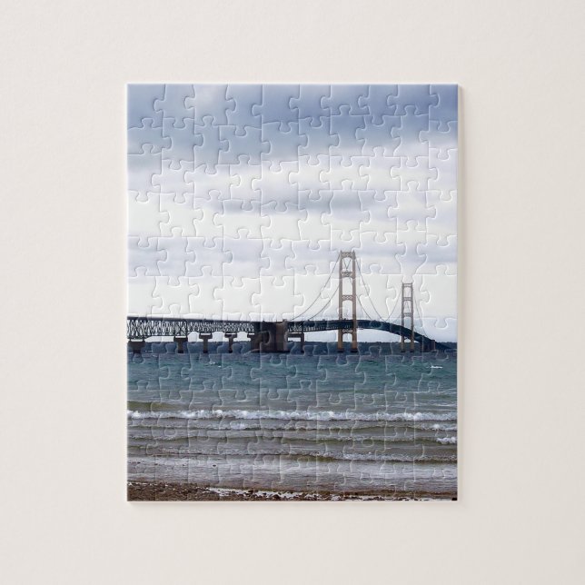 The Mackinac Bridge Jigsaw Puzzle (Vertical)