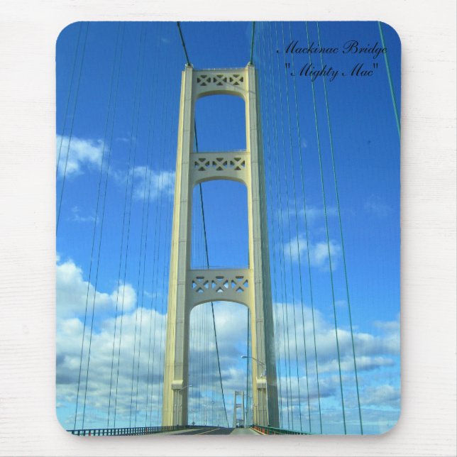 The Mackinac Bridge Mouse Pad (Front)