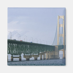 The Mackinac Bridge spanning the Straits of 2 Magnet