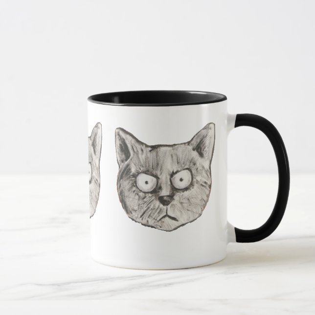 The mad cat mug (Right)