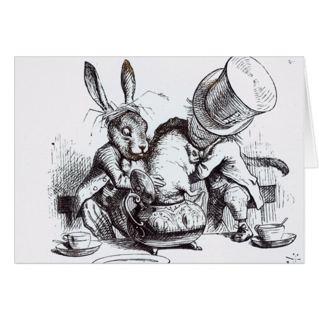 The Mad Hatter and the March Hare (Front Horizontal)