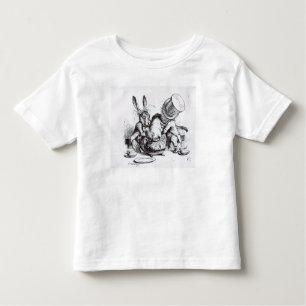 The Mad Hatter and the March Hare Toddler T-Shirt