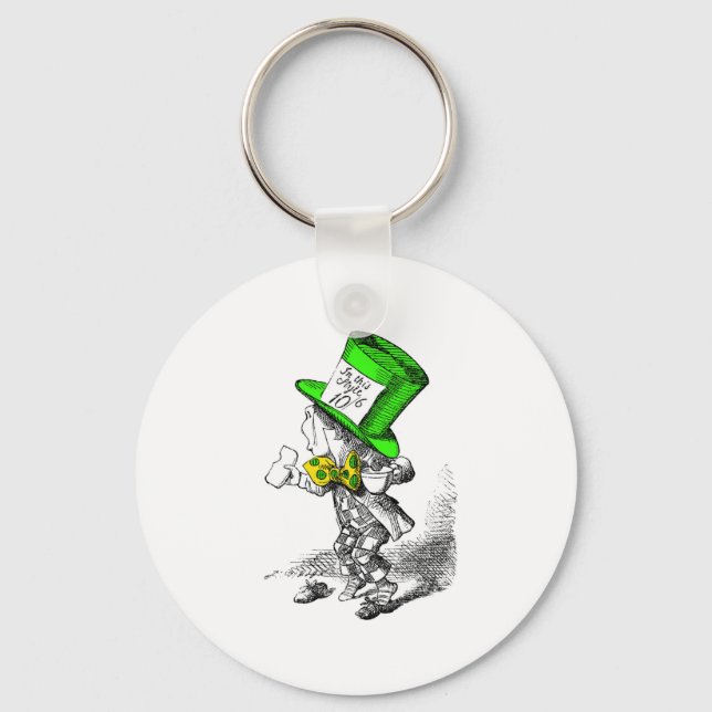 The Mad Hatter Key Ring (Front)
