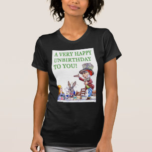 The Mad Hatter Says, A Very Happy Birthday To You! T-Shirt