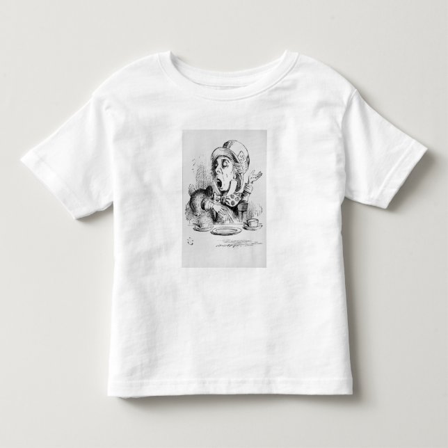 The Mad Hatter Toddler T-Shirt (Front)