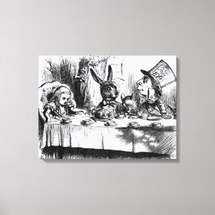 The Mad Hatter's Tea Party Canvas Print