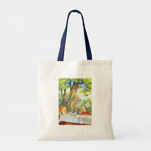 The Mad Hatters Tea Party Full Colour Tote Bag