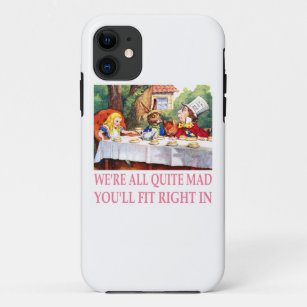 The Mad Hatter's Tea Party in Alice in Wonderland iPhone 11 Case