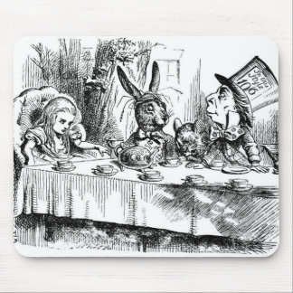 The Mad Hatter's Tea Party Mouse Pad