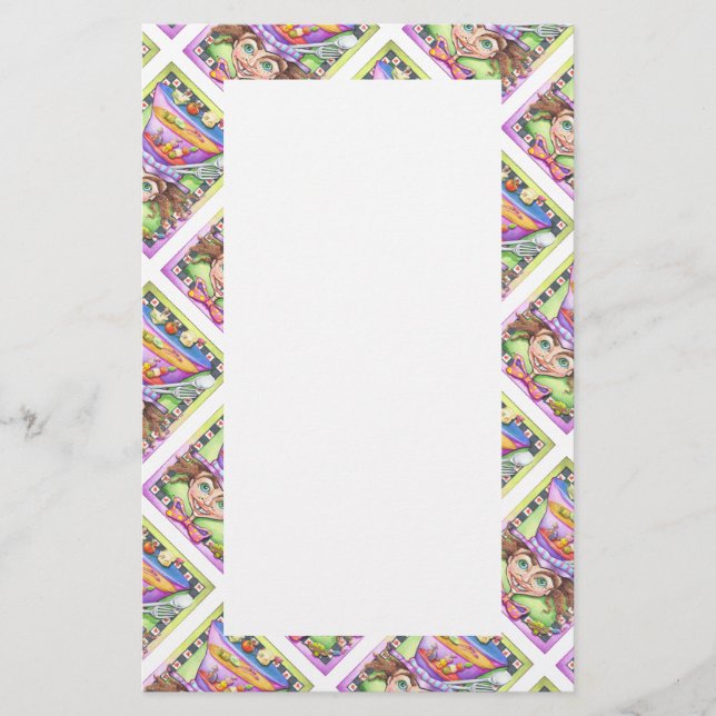 The MAD PLATTER Stationery (Front)