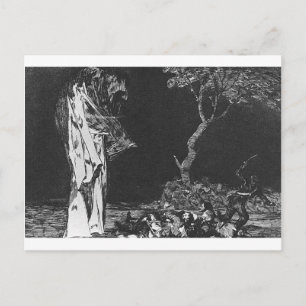 The Madness of Fear by Francisco Goya Postcard