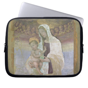 The Madonna and Child, a detail from the tabernacl Laptop Sleeve