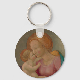 The Madonna and Child Key Ring