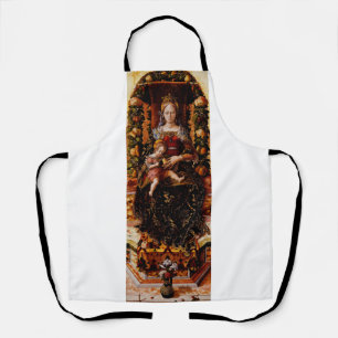 The Madonna della Candeletta by Carlo Crivelli Apron