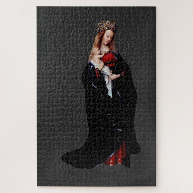 The Madonna in the Church by Jan van Eyck  Jigsaw Puzzle (Vertical)