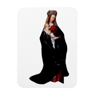 The Madonna in the Church by Jan van Eyck Magnet