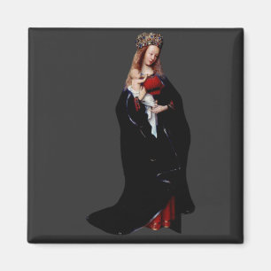 The Madonna in the Church by Jan van Eyck Magnet
