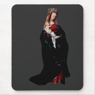 The Madonna in the Church by Jan van Eyck Mouse Pad