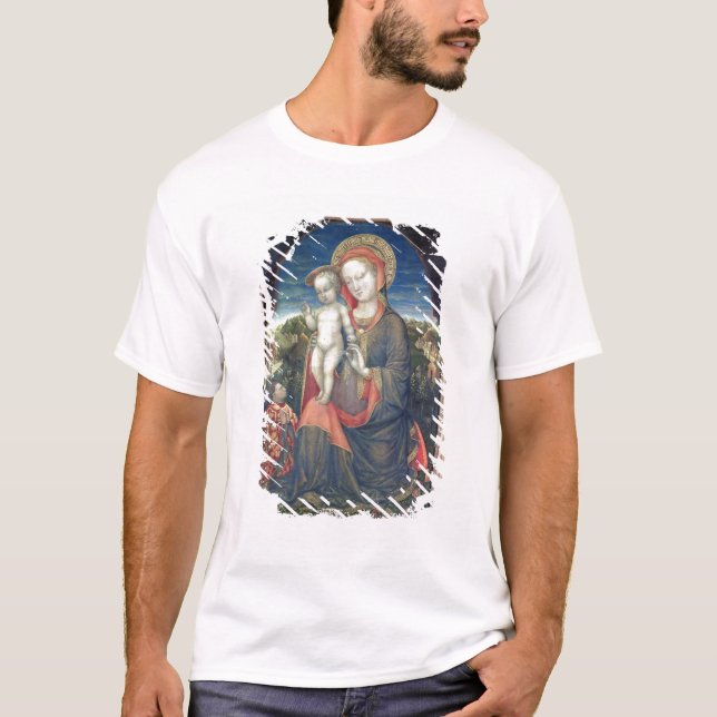 The Madonna of Humility adored by Leonello d'Este T-Shirt (Front)
