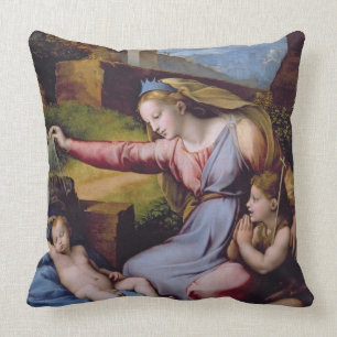 The Madonna of the Blue Diadem or The Madonna of t Cushion