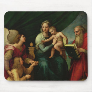 The Madonna of the Fish c.1513 Mouse Pad