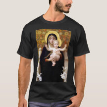 The Madonna of the Lilies (by William Bouguereau)