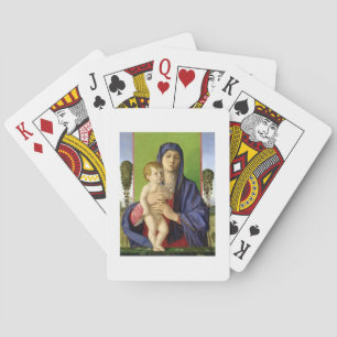 The Madonna of the Trees (Madonna degli Alberetti) Playing Cards