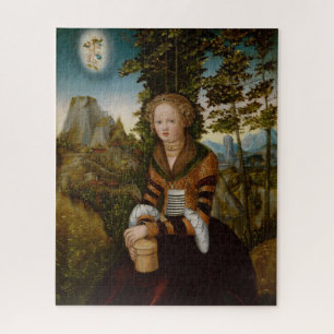 The Magdalene (Oil on Wood) Jigsaw Puzzle