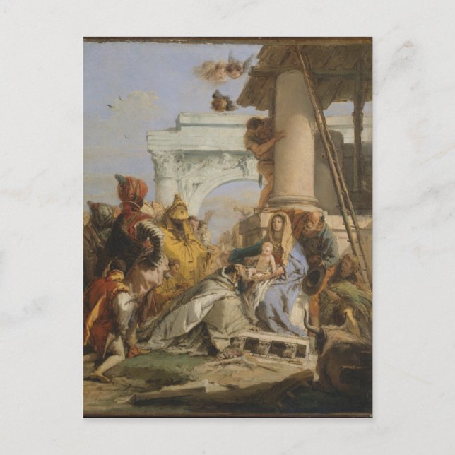 The Magi Postcard (Front)