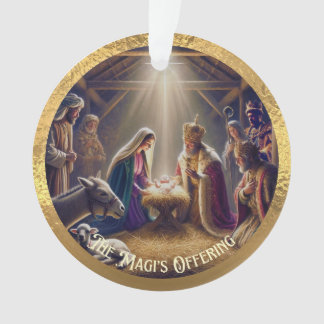 The Magi’s Offering Acrylic Ornament