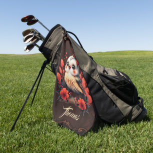The Magic Bird: A Song of Colours. Golf Towel