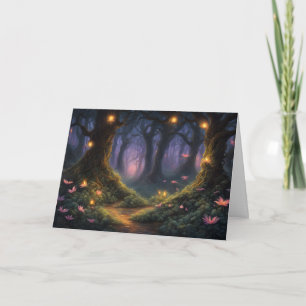 The Magic Forest Birthday Card