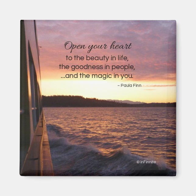 The Magic in You...Inspirational Magnet (Front)