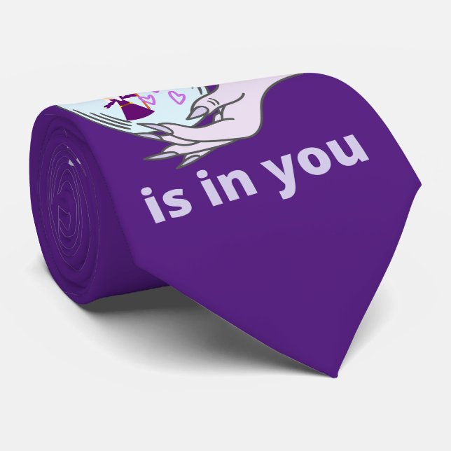 THE MAGIC IS IN YOU   inspirational gift idea      Tie (Rolled)