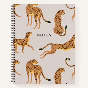 The Magic Jungle Spiral Notebook   Animals