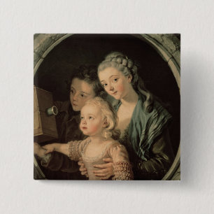 The Magic Lantern, 1764 15 Cm Square Badge