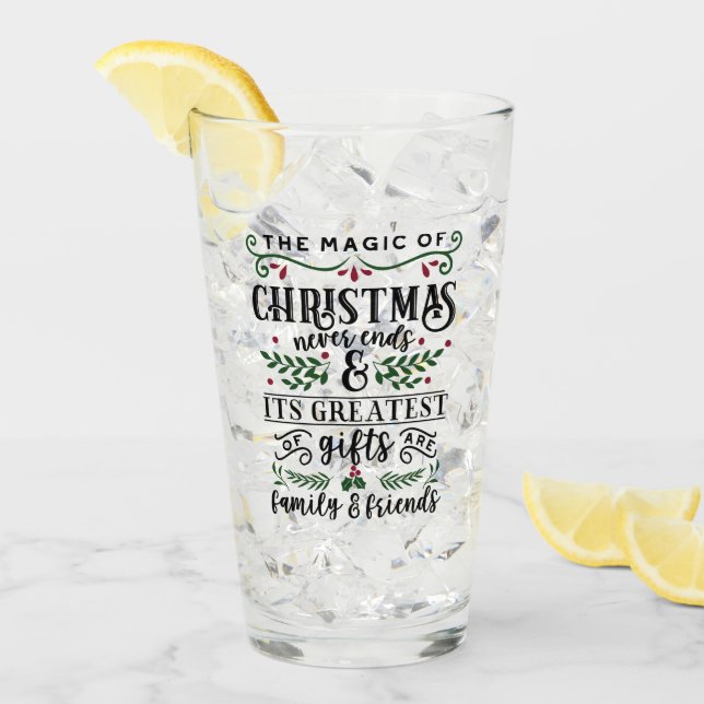 The Magic of Christmas Glass (Front Ice)